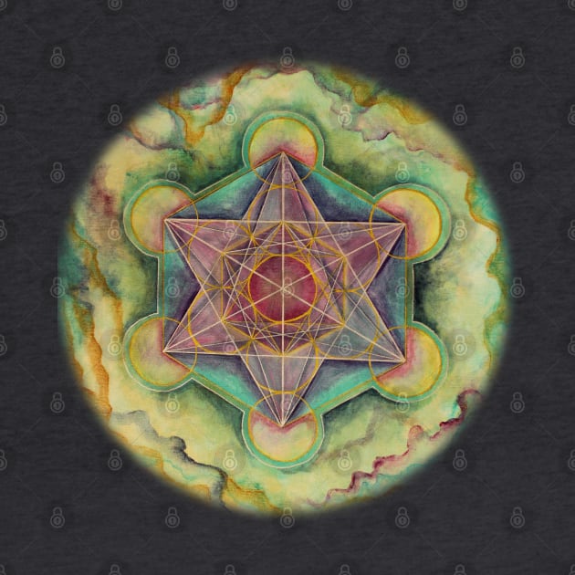 Metatron's Cube Sacred Geometry by Heartsake